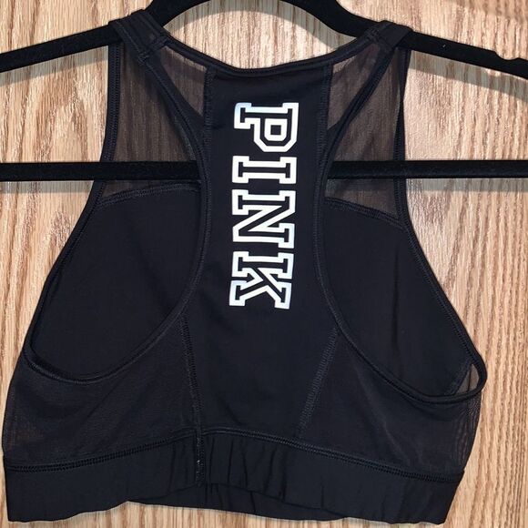 Women’s Pink medium crop top. Black size medium. - Picture 3 of 5